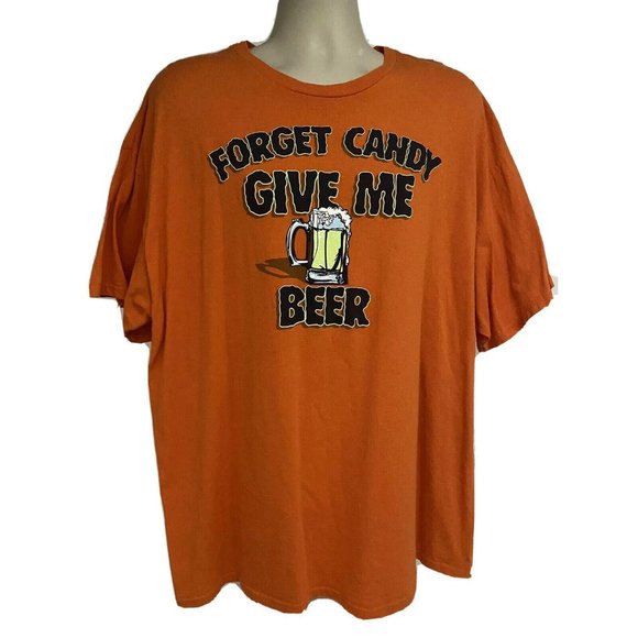 Delta Other - Vintage Delta Orange Graphic SS T-Shirt 3XL Unisex